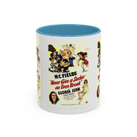 Cult Classic Movie Poster Art Accent Coffee Mug (11, 15oz) - Never Give A Sucker An Even Break 1941 - Mug