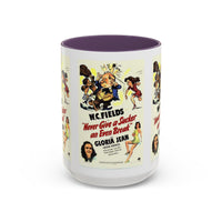 Cult Classic Movie Poster Art Accent Coffee Mug (11, 15oz) - Never Give A Sucker An Even Break 1941 - Mug
