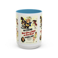Cult Classic Movie Poster Art Accent Coffee Mug (11, 15oz) - Never Give A Sucker An Even Break 1941 - Mug