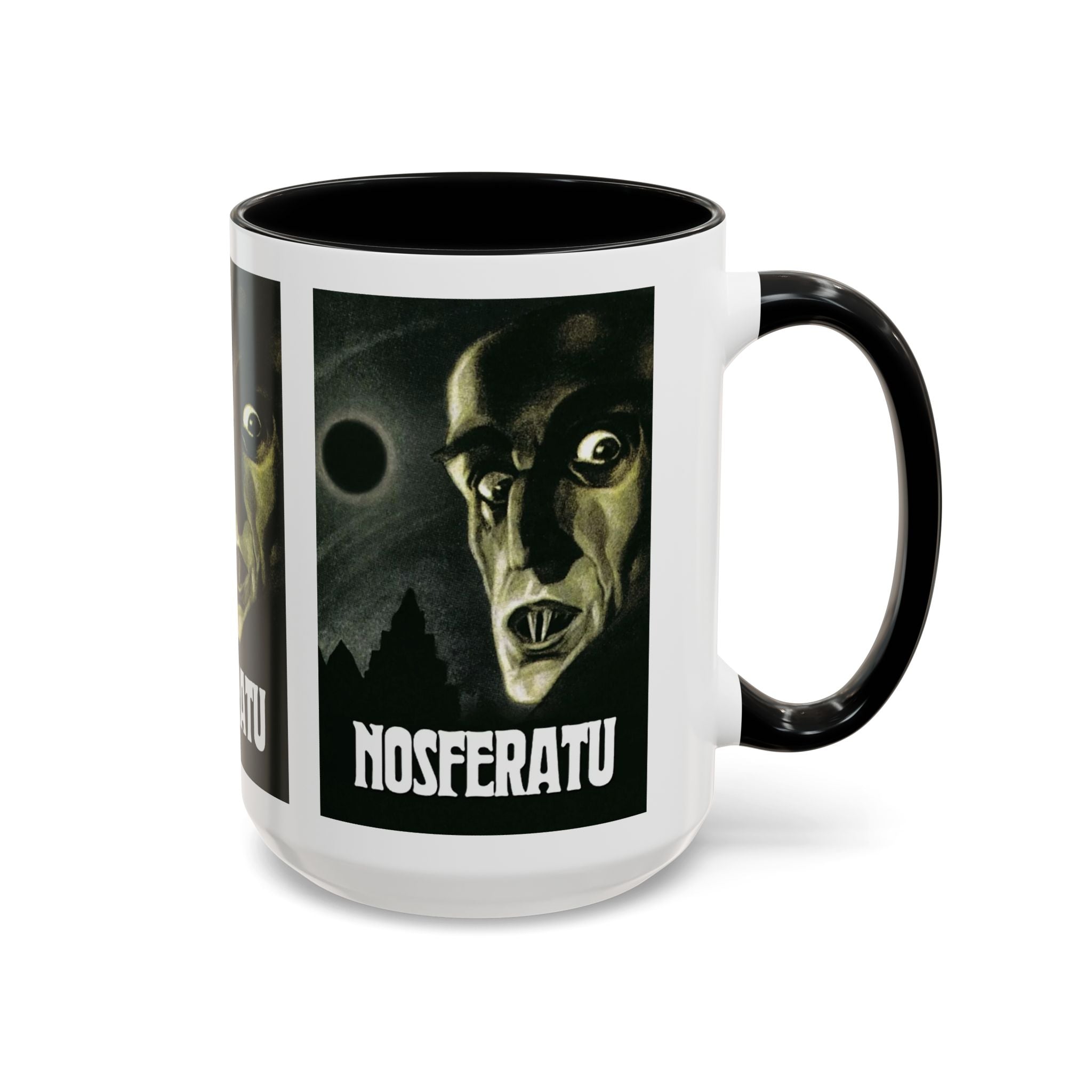 Cult Classic Movie Poster Art Accent Coffee Mug (11, 15oz) - Nosferatu 1922 - POPvault