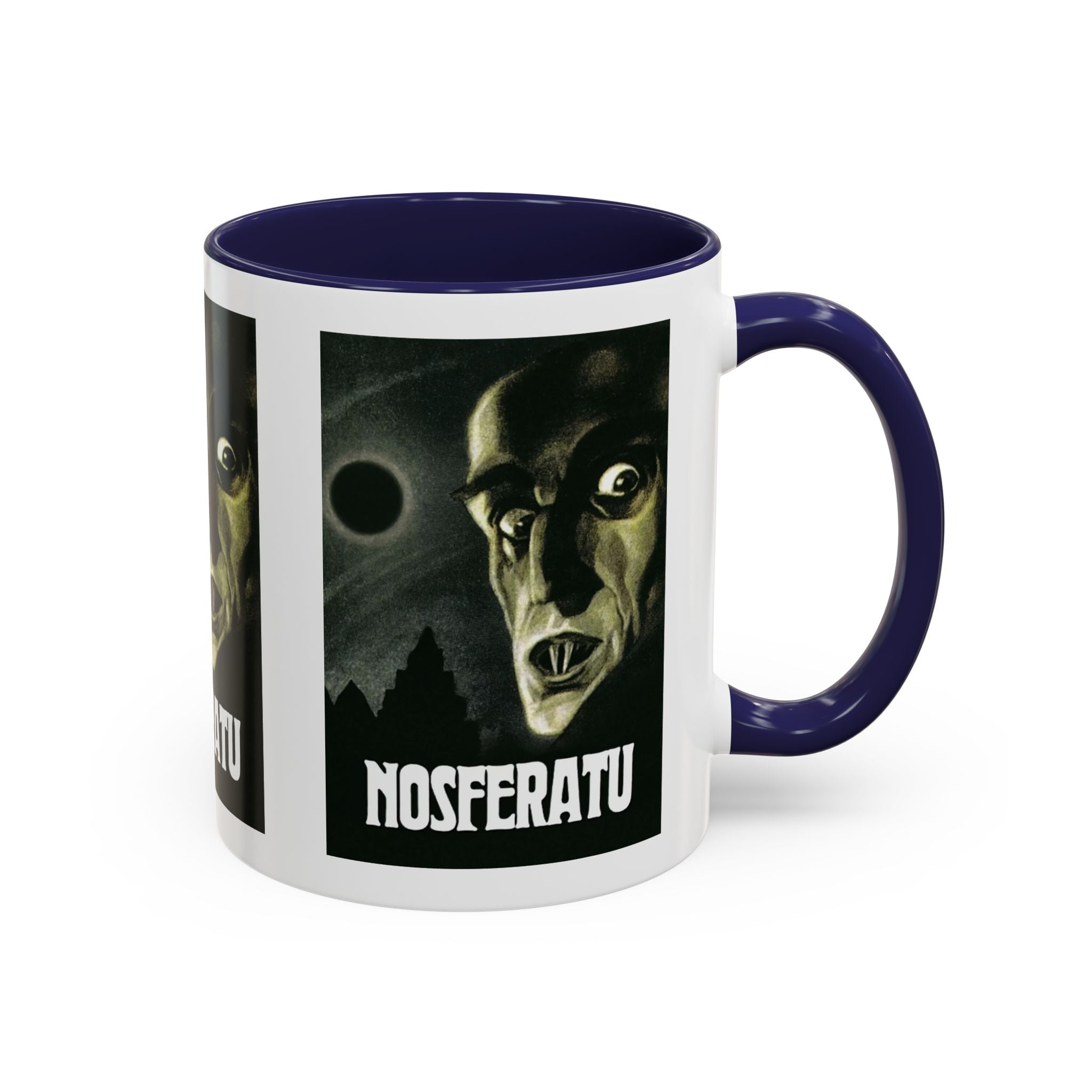 Cult Classic Movie Poster Art Accent Coffee Mug (11, 15oz) - Nosferatu 1922 - POPvault