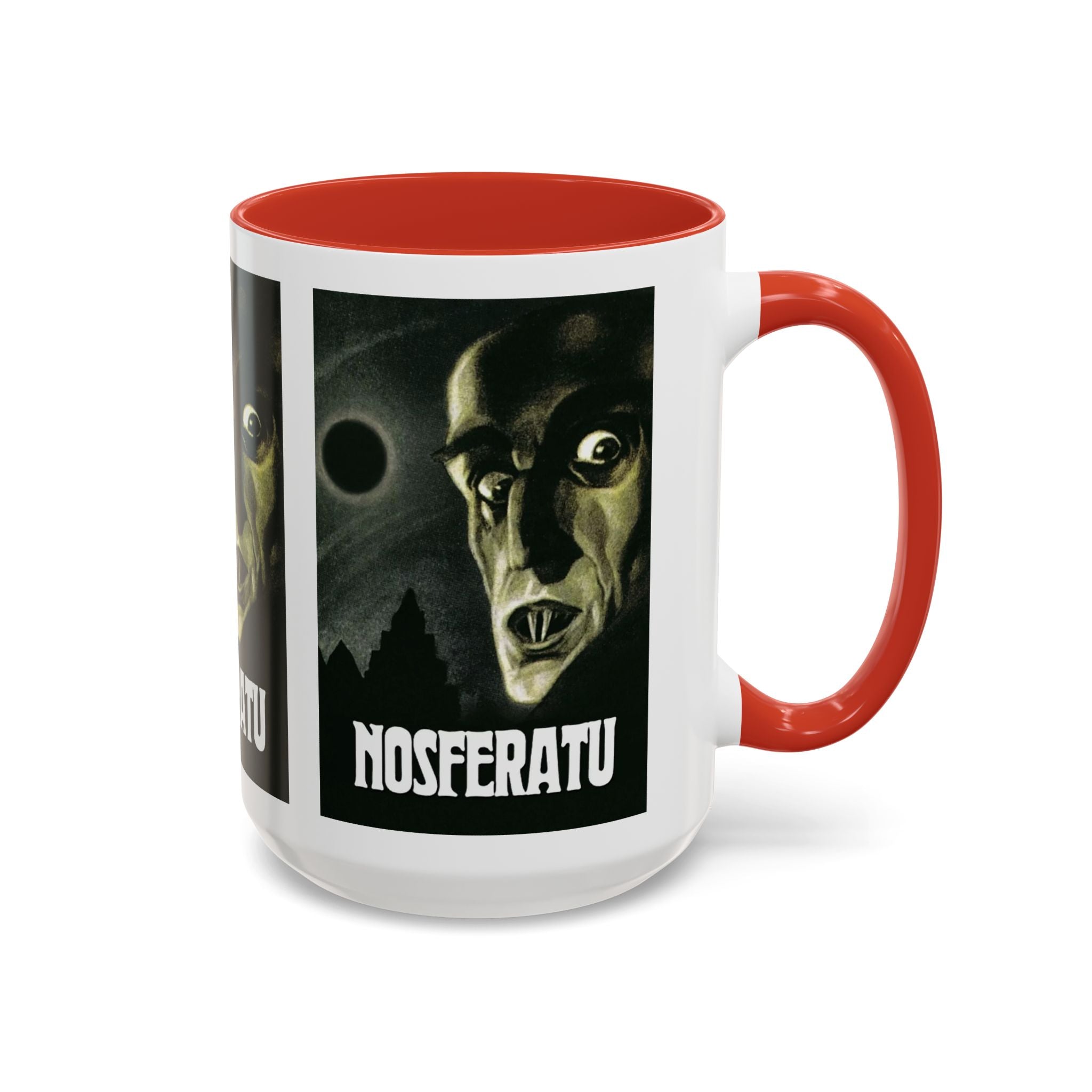Cult Classic Movie Poster Art Accent Coffee Mug (11, 15oz) - Nosferatu 1922 - POPvault