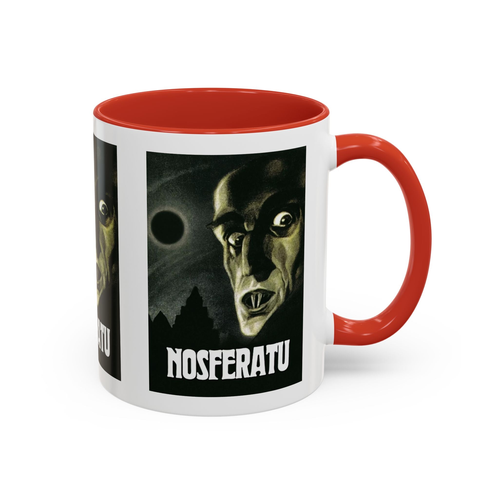 Cult Classic Movie Poster Art Accent Coffee Mug (11, 15oz) - Nosferatu 1922 - POPvault