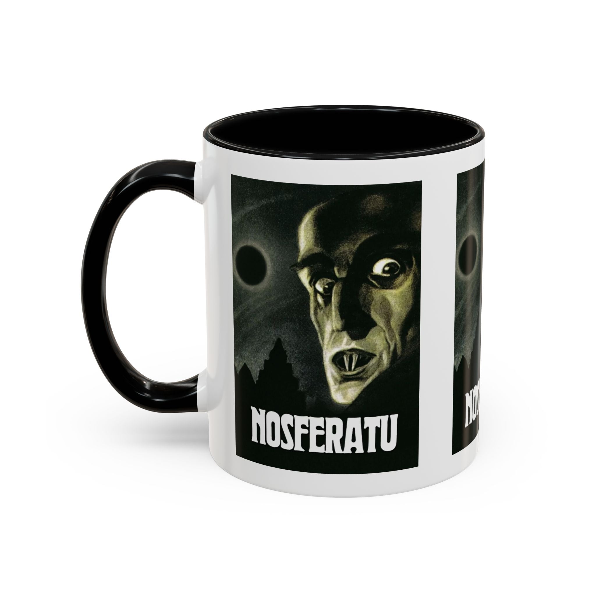 Cult Classic Movie Poster Art Accent Coffee Mug (11, 15oz) - Nosferatu 1922 - POPvault