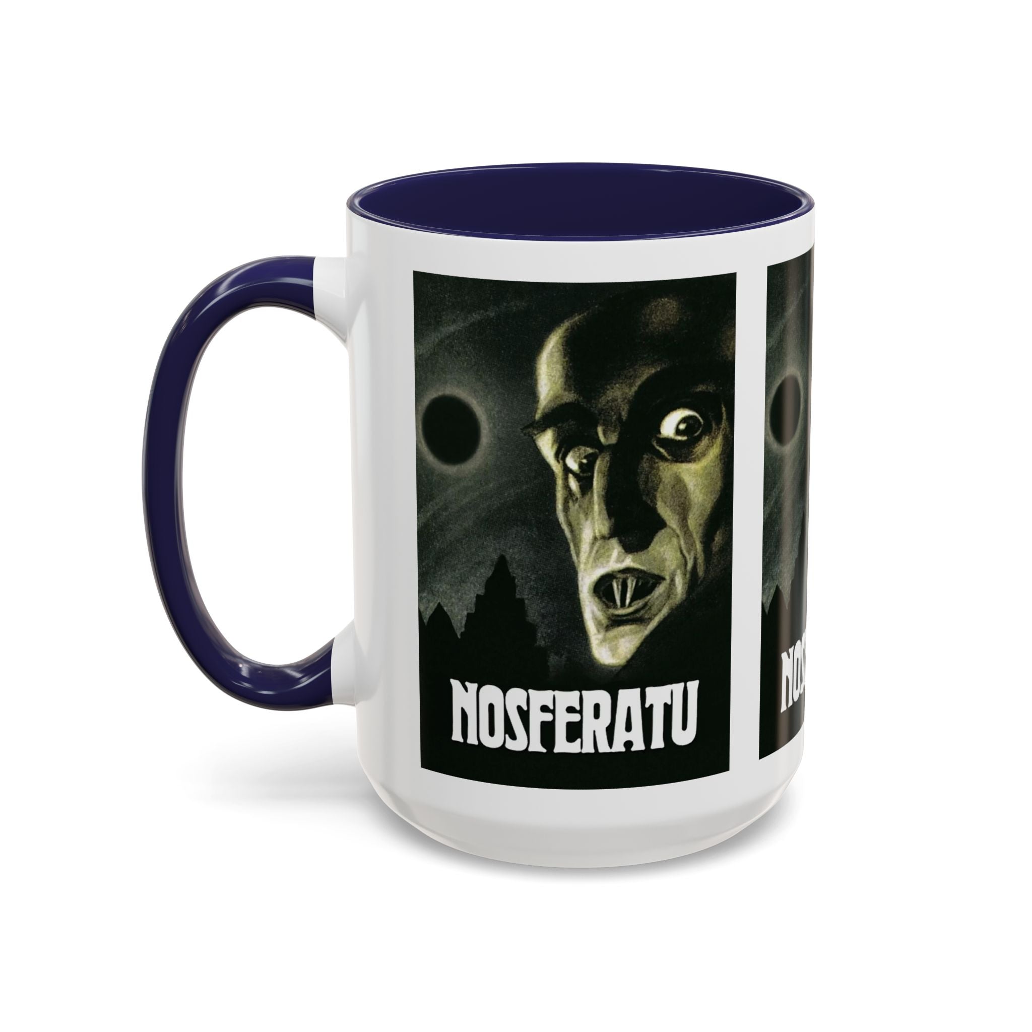 Cult Classic Movie Poster Art Accent Coffee Mug (11, 15oz) - Nosferatu 1922 - POPvault