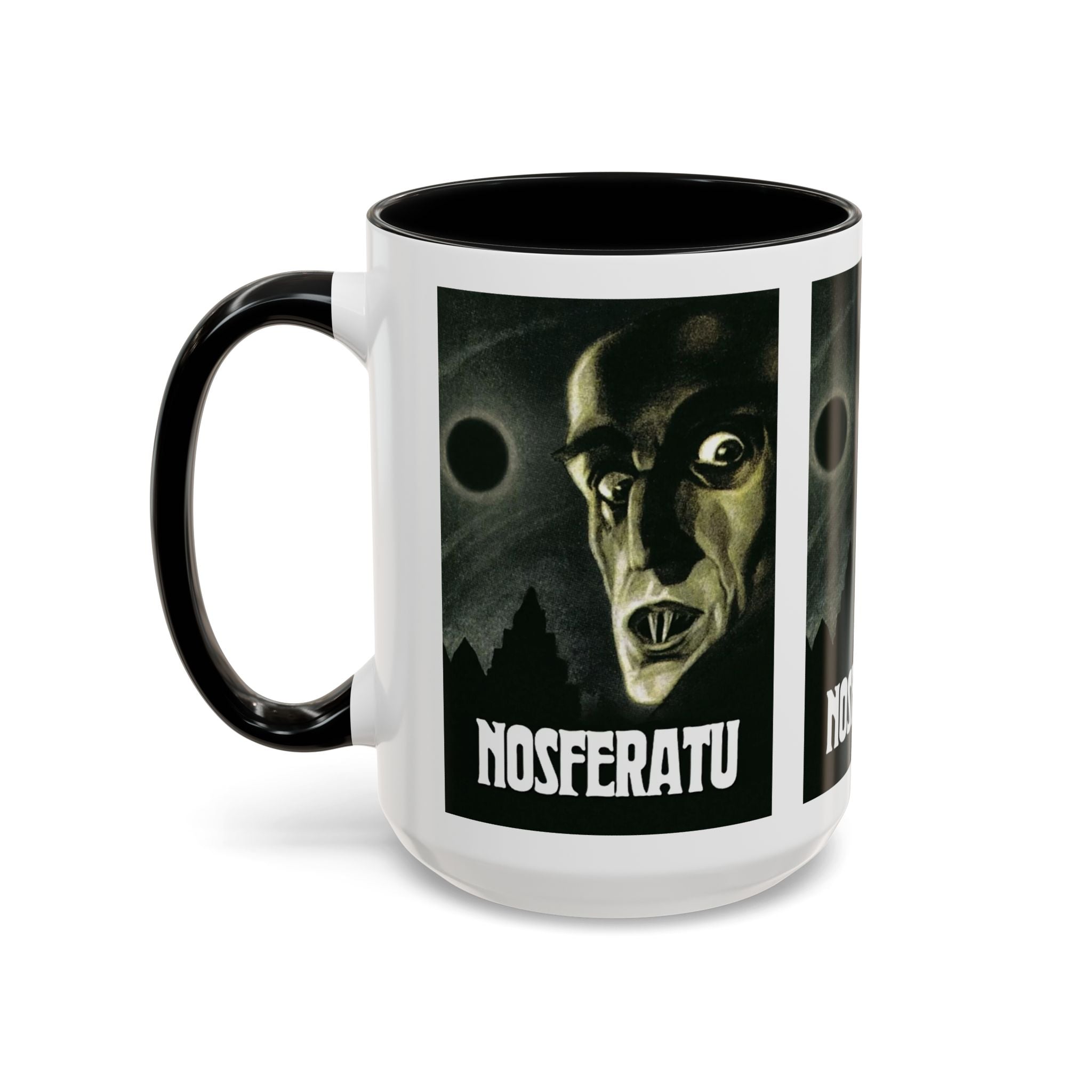 Cult Classic Movie Poster Art Accent Coffee Mug (11, 15oz) - Nosferatu 1922 - POPvault