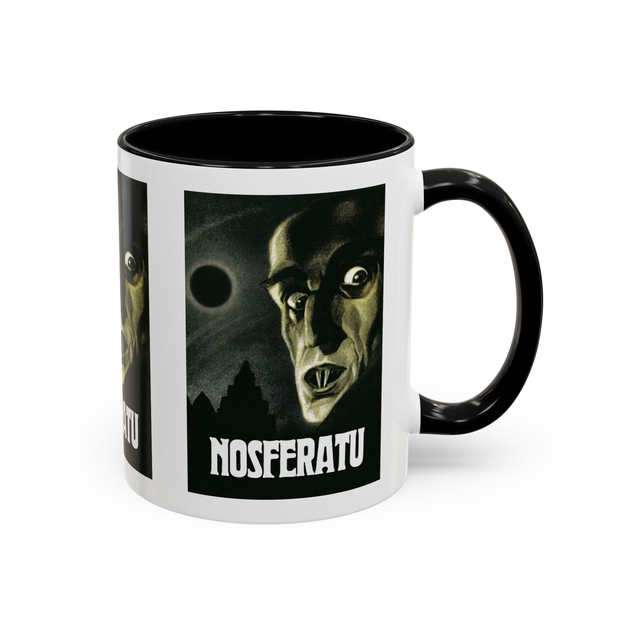 Cult Classic Movie Poster Art Accent Coffee Mug (11, 15oz) - Nosferatu 1922 - POPvault