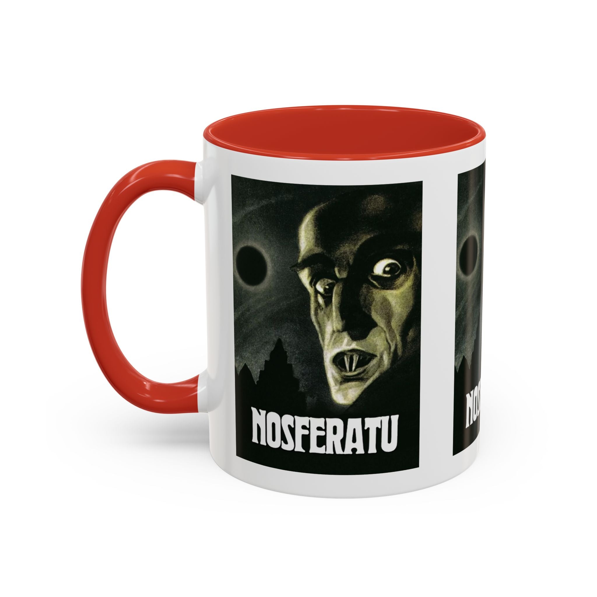 Cult Classic Movie Poster Art Accent Coffee Mug (11, 15oz) - Nosferatu 1922 - POPvault