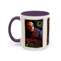 Cult Classic Movie Poster Art Accent Coffee Mug (11, 15oz) - Nosferatu Original 1922 - Mug