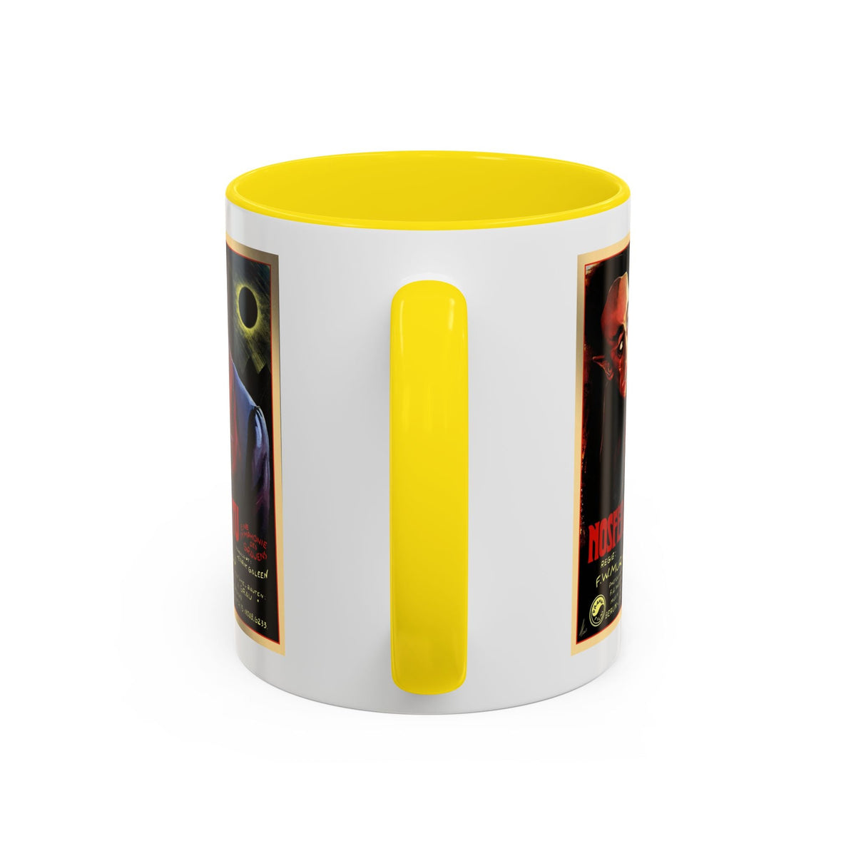 Cult Classic Movie Poster Art Accent Coffee Mug (11, 15oz) - Nosferatu Original 1922 - Mug