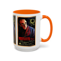 Cult Classic Movie Poster Art Accent Coffee Mug (11, 15oz) - Nosferatu Original 1922 - Mug