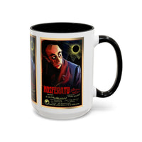 Cult Classic Movie Poster Art Accent Coffee Mug (11, 15oz) - Nosferatu Original 1922 - Mug