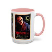 Cult Classic Movie Poster Art Accent Coffee Mug (11, 15oz) - Nosferatu Original 1922 - Mug