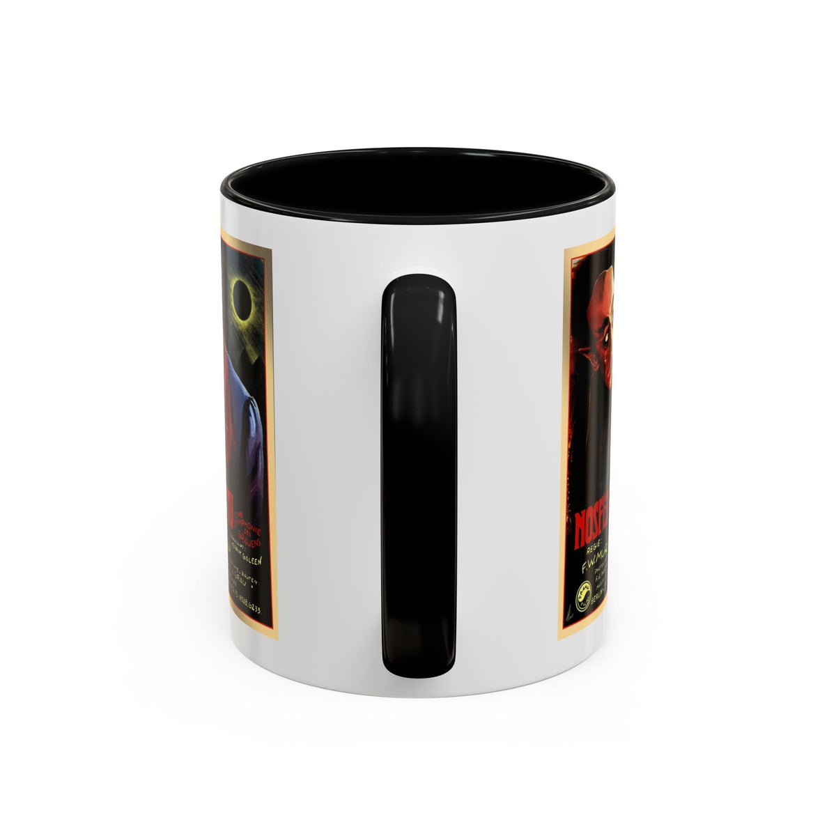 Cult Classic Movie Poster Art Accent Coffee Mug (11, 15oz) - Nosferatu Original 1922 - Mug