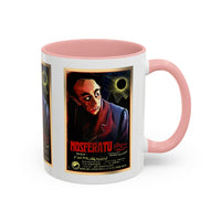 Cult Classic Movie Poster Art Accent Coffee Mug (11, 15oz) - Nosferatu Original 1922 - Mug