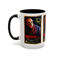 Cult Classic Movie Poster Art Accent Coffee Mug (11, 15oz) - Nosferatu Original 1922 - Mug