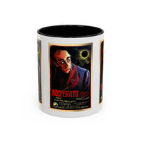 Cult Classic Movie Poster Art Accent Coffee Mug (11, 15oz) - Nosferatu Original 1922 - Mug