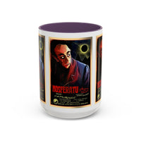 Cult Classic Movie Poster Art Accent Coffee Mug (11, 15oz) - Nosferatu Original 1922 - Mug