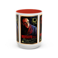 Cult Classic Movie Poster Art Accent Coffee Mug (11, 15oz) - Nosferatu Original 1922 - Mug
