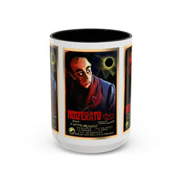 Cult Classic Movie Poster Art Accent Coffee Mug (11, 15oz) - Nosferatu Original 1922 - Mug