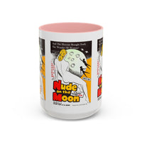 Cult Classic Movie Poster Art Accent Coffee Mug (11, 15oz) - Nude On The Moon 1961 - Mug
