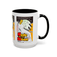 Cult Classic Movie Poster Art Accent Coffee Mug (11, 15oz) - Nude On The Moon 1961 - Mug