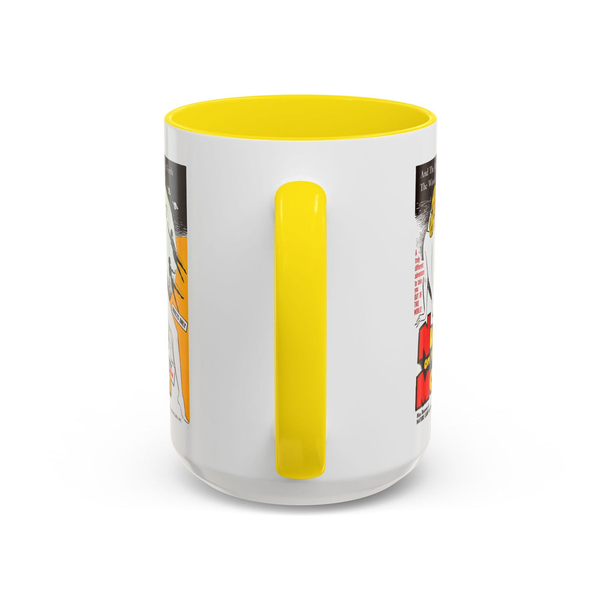Cult Classic Movie Poster Art Accent Coffee Mug (11, 15oz) - Nude On The Moon 1961 - Mug