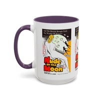 Cult Classic Movie Poster Art Accent Coffee Mug (11, 15oz) - Nude On The Moon 1961 - Mug