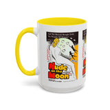 Cult Classic Movie Poster Art Accent Coffee Mug (11, 15oz) - Nude On The Moon 1961 - POPvault