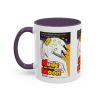 Cult Classic Movie Poster Art Accent Coffee Mug (11, 15oz) - Nude On The Moon 1961 - Mug