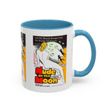 Cult Classic Movie Poster Art Accent Coffee Mug (11, 15oz) - Nude On The Moon 1961 - POPvault