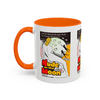 Cult Classic Movie Poster Art Accent Coffee Mug (11, 15oz) - Nude On The Moon 1961 - Mug