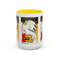 Cult Classic Movie Poster Art Accent Coffee Mug (11, 15oz) - Nude On The Moon 1961 - Mug