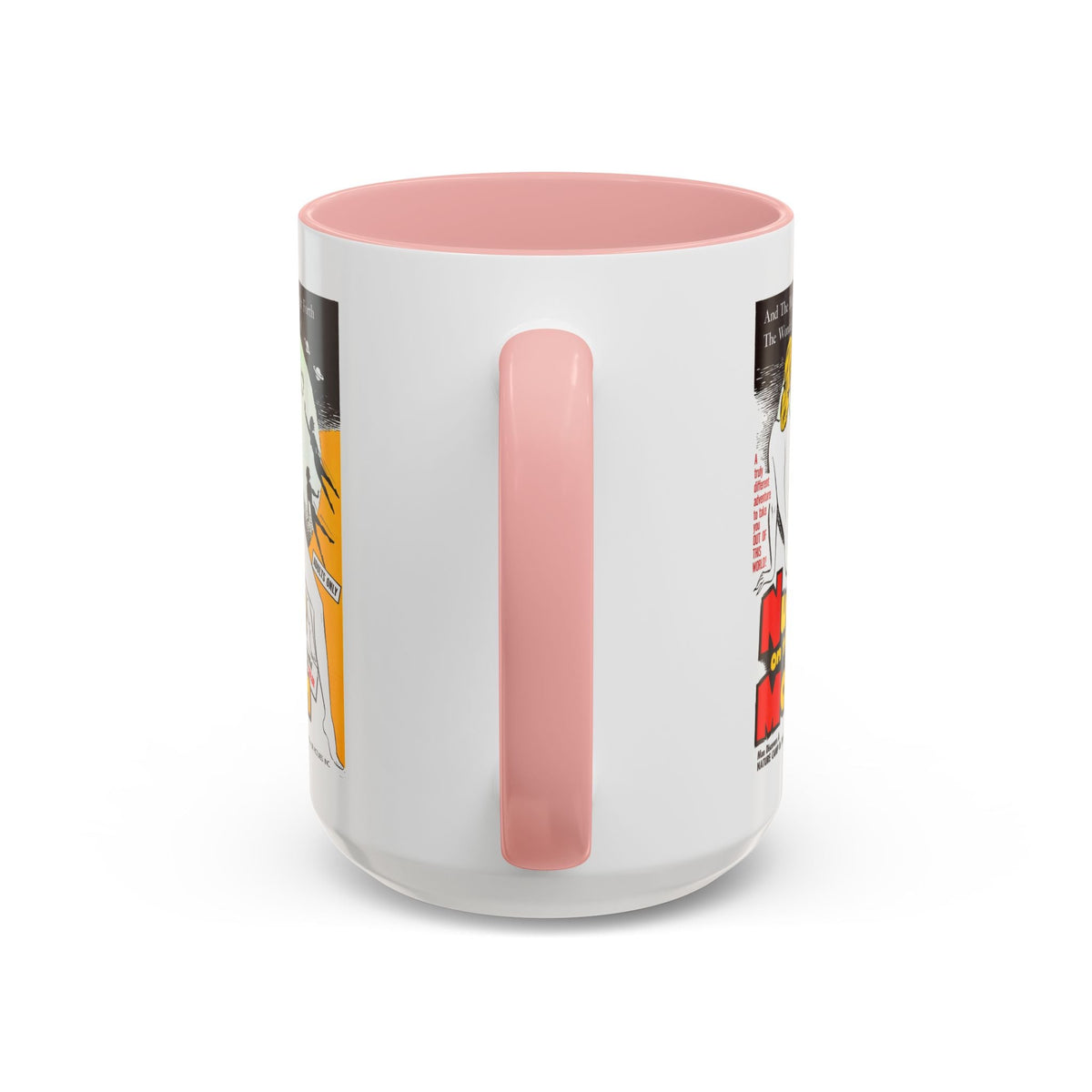 Cult Classic Movie Poster Art Accent Coffee Mug (11, 15oz) - Nude On The Moon 1961 - Mug