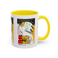 Cult Classic Movie Poster Art Accent Coffee Mug (11, 15oz) - Nude On The Moon 1961 - Mug