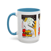 Cult Classic Movie Poster Art Accent Coffee Mug (11, 15oz) - Nude On The Moon 1961 - Mug