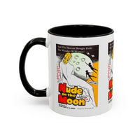 Cult Classic Movie Poster Art Accent Coffee Mug (11, 15oz) - Nude On The Moon 1961 - Mug
