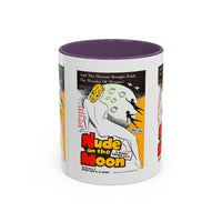 Cult Classic Movie Poster Art Accent Coffee Mug (11, 15oz) - Nude On The Moon 1961 - Mug