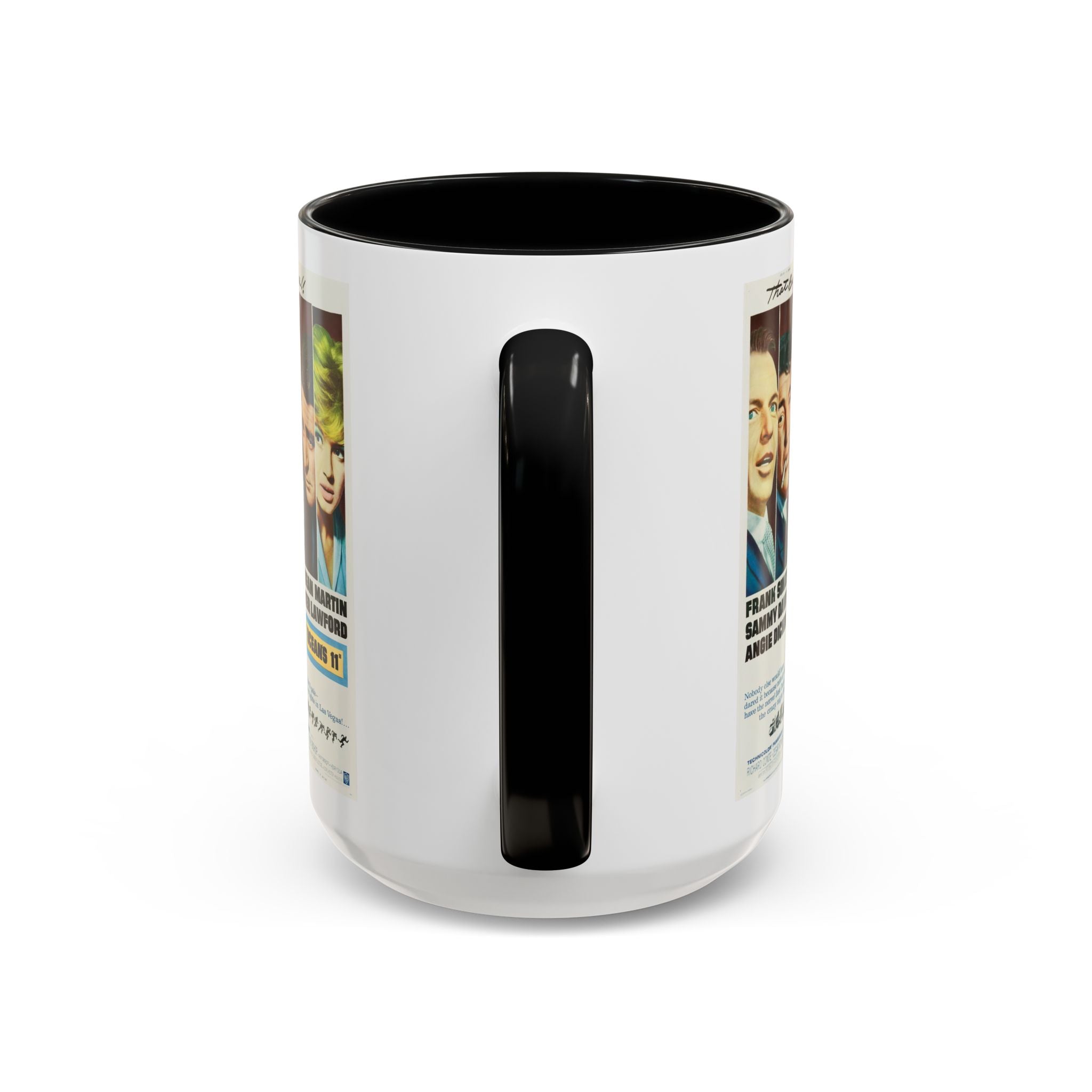 Cult Classic Movie Poster Art Accent Coffee Mug (11, 15oz) - Oceans 11 1960 - POPvault