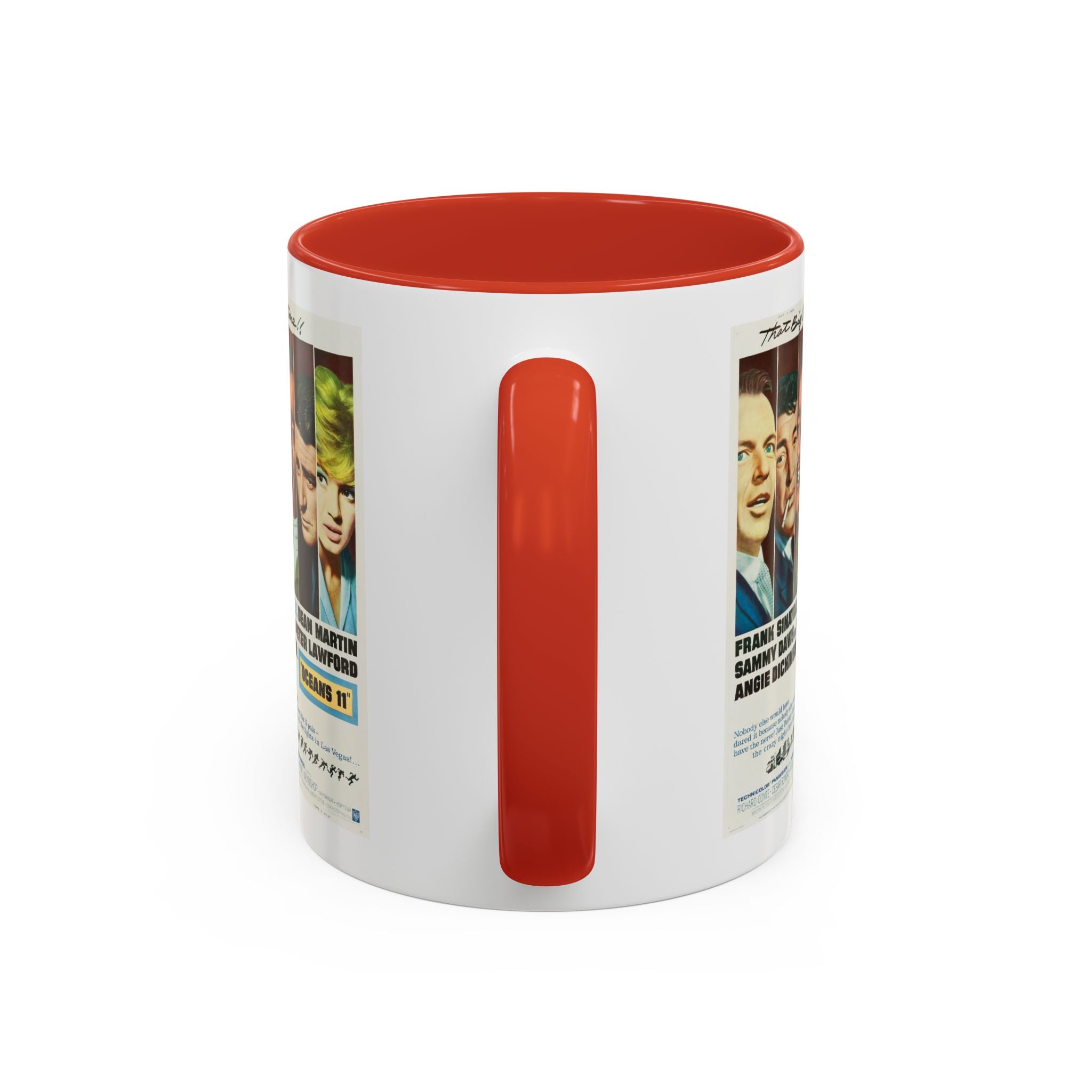 Cult Classic Movie Poster Art Accent Coffee Mug (11, 15oz) - Oceans 11 1960 - POPvault