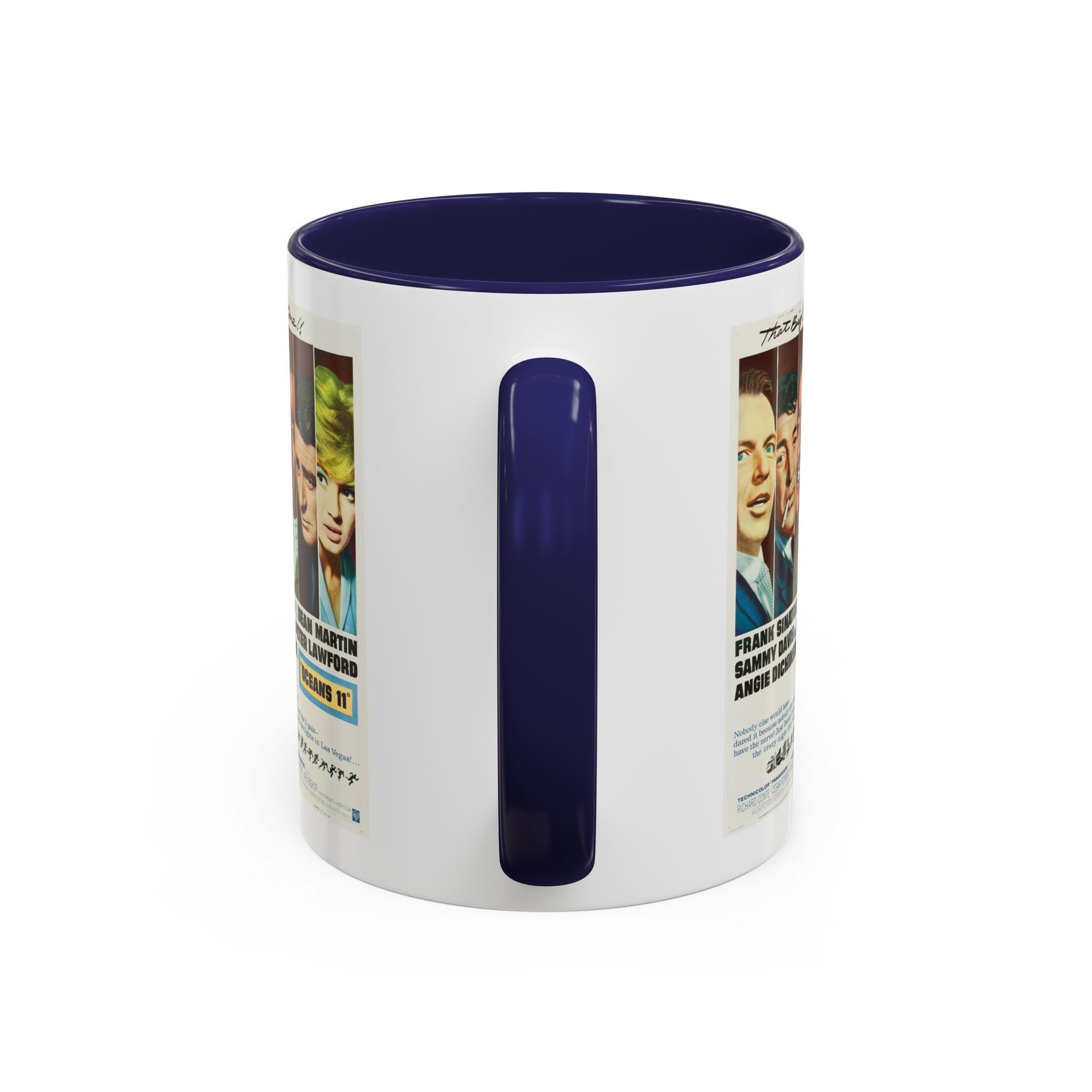 Cult Classic Movie Poster Art Accent Coffee Mug (11, 15oz) - Oceans 11 1960 - POPvault
