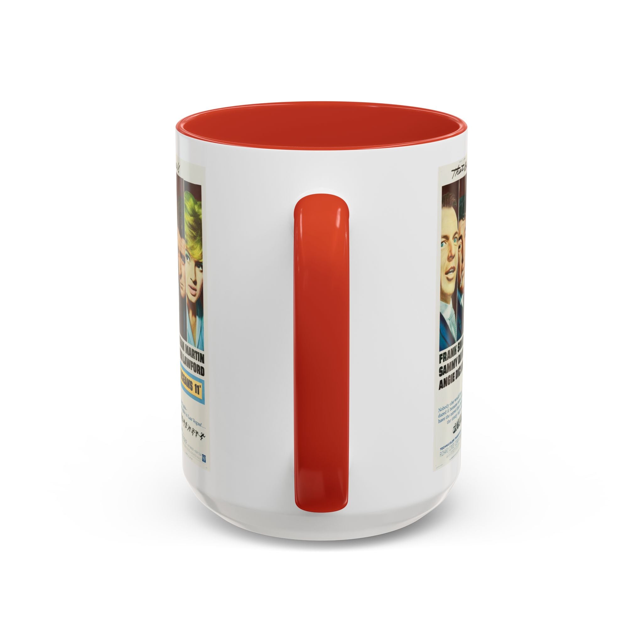 Cult Classic Movie Poster Art Accent Coffee Mug (11, 15oz) - Oceans 11 1960 - POPvault
