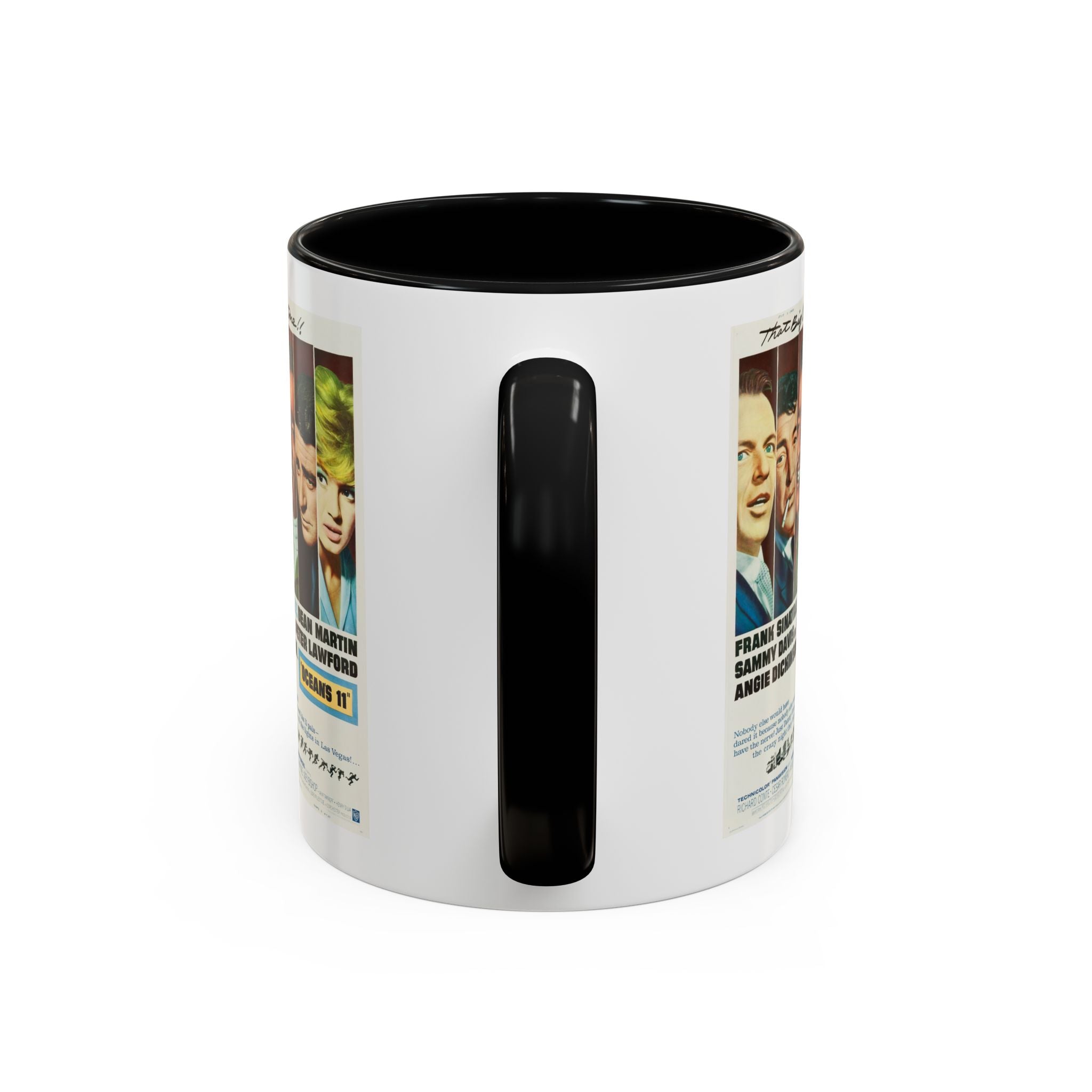 Cult Classic Movie Poster Art Accent Coffee Mug (11, 15oz) - Oceans 11 1960 - POPvault