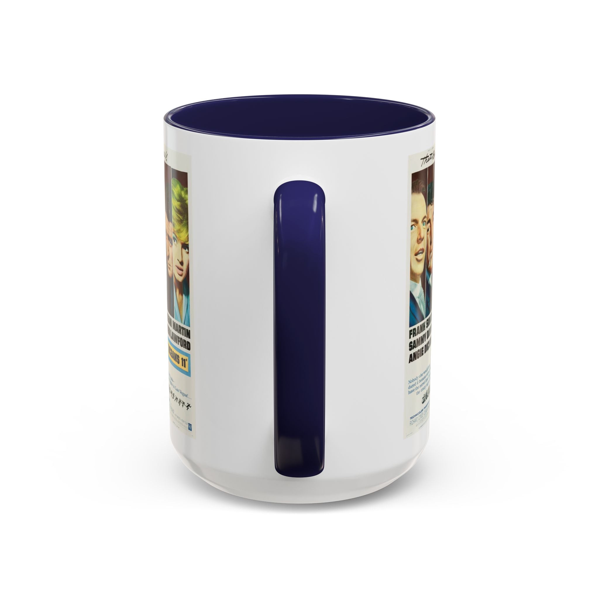 Cult Classic Movie Poster Art Accent Coffee Mug (11, 15oz) - Oceans 11 1960 - POPvault