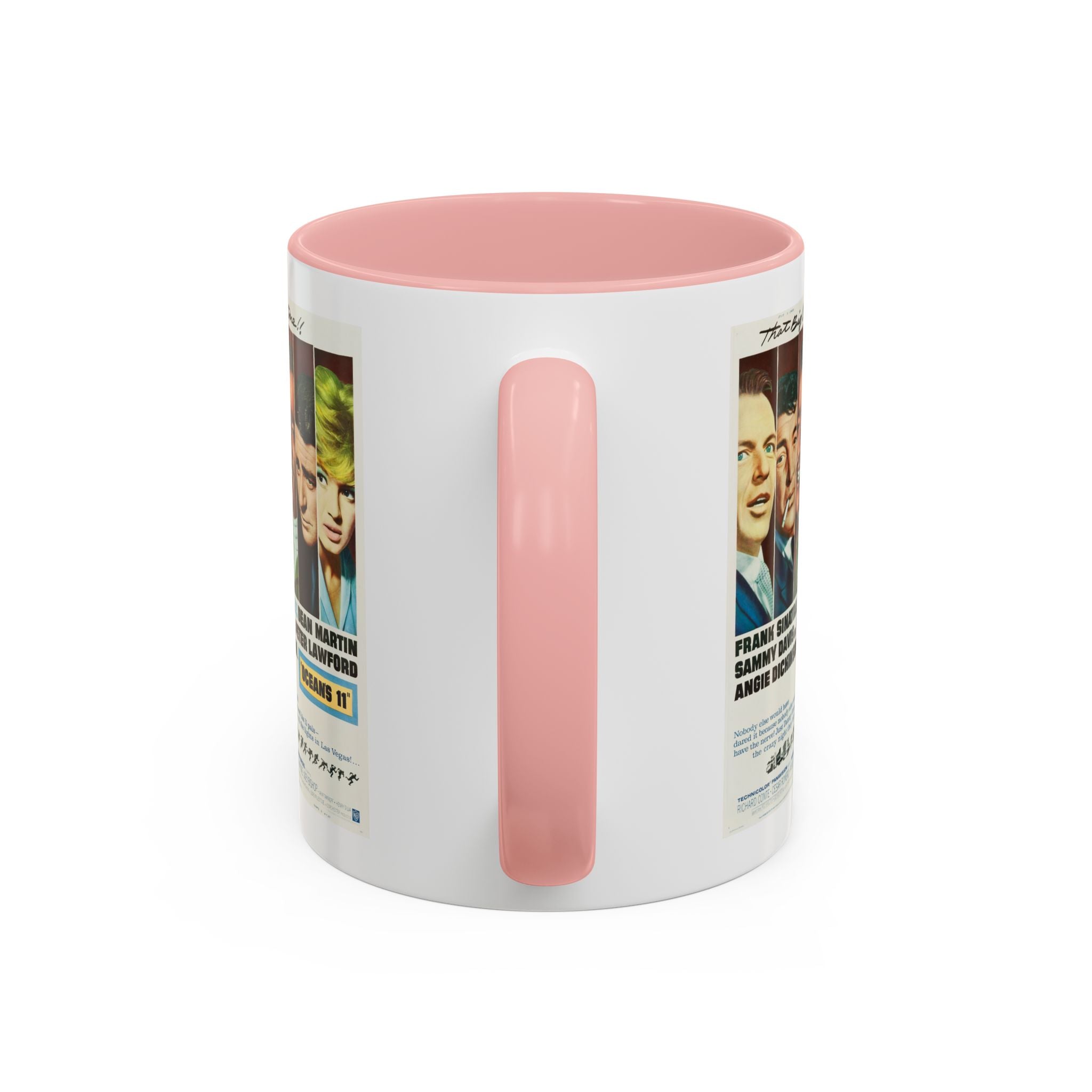 Cult Classic Movie Poster Art Accent Coffee Mug (11, 15oz) - Oceans 11 1960 - POPvault