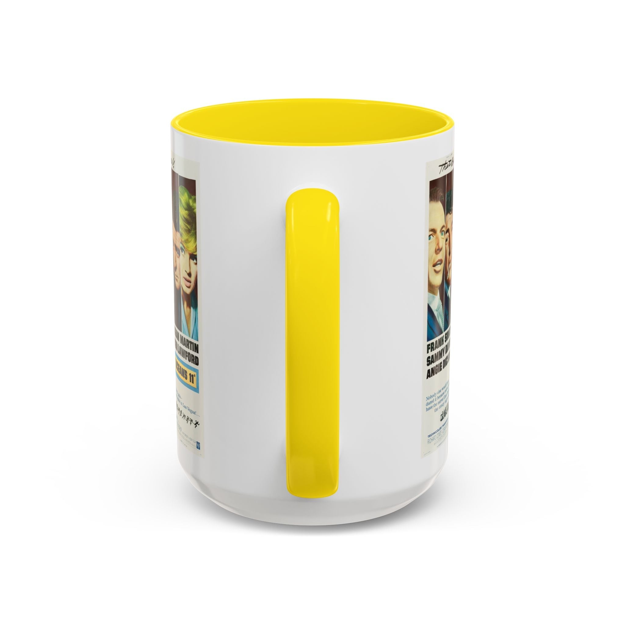 Cult Classic Movie Poster Art Accent Coffee Mug (11, 15oz) - Oceans 11 1960 - POPvault