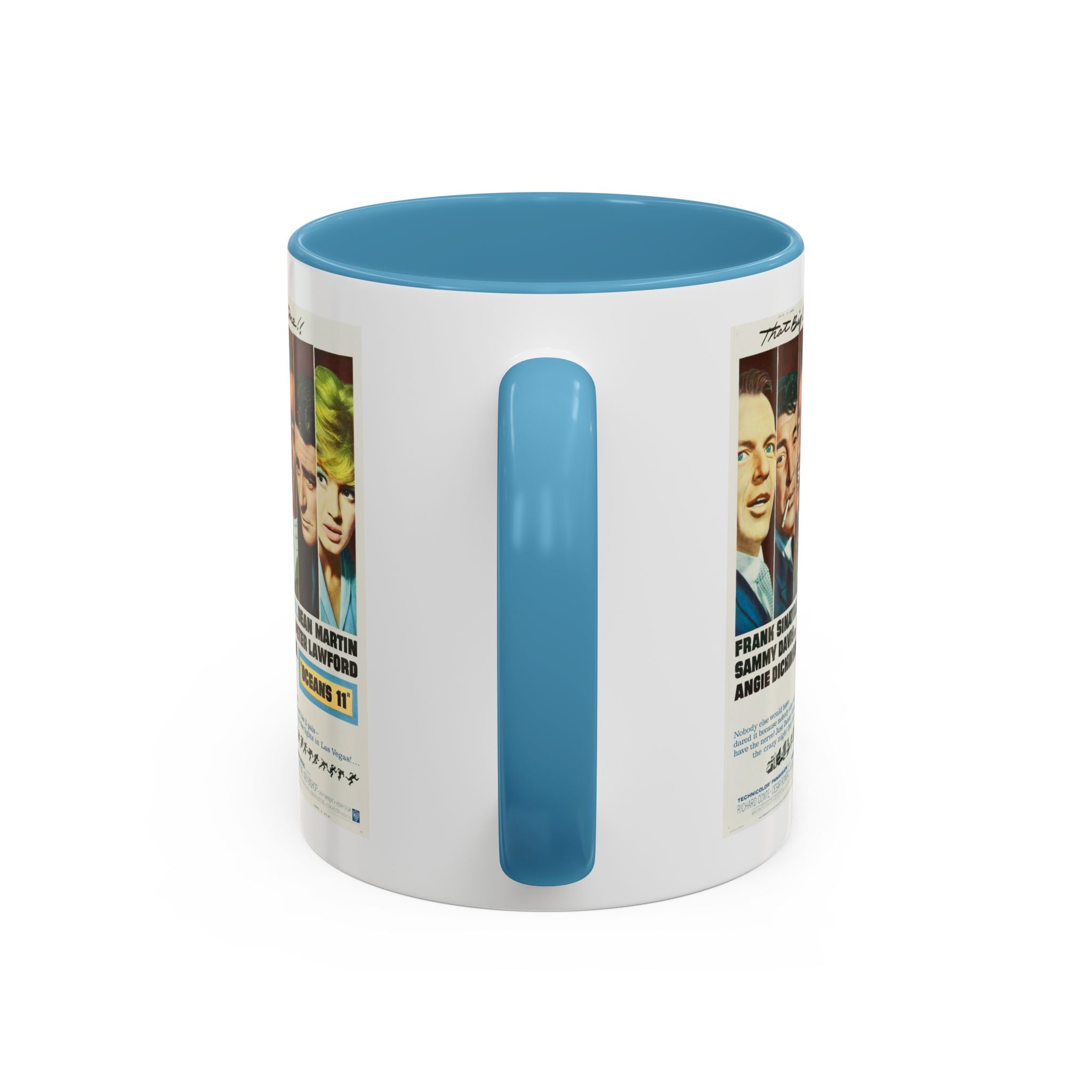 Cult Classic Movie Poster Art Accent Coffee Mug (11, 15oz) - Oceans 11 1960 - POPvault