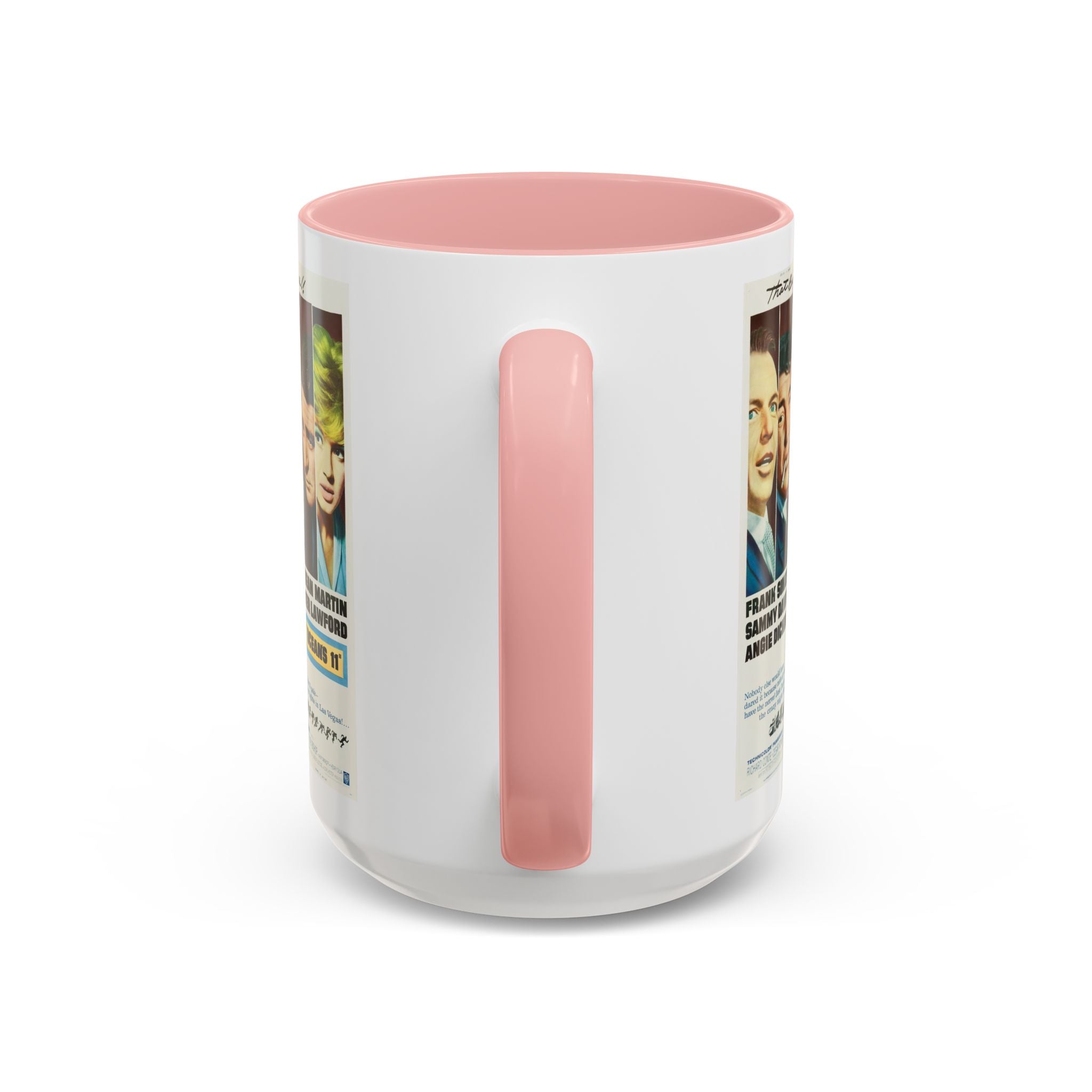 Cult Classic Movie Poster Art Accent Coffee Mug (11, 15oz) - Oceans 11 1960 - POPvault