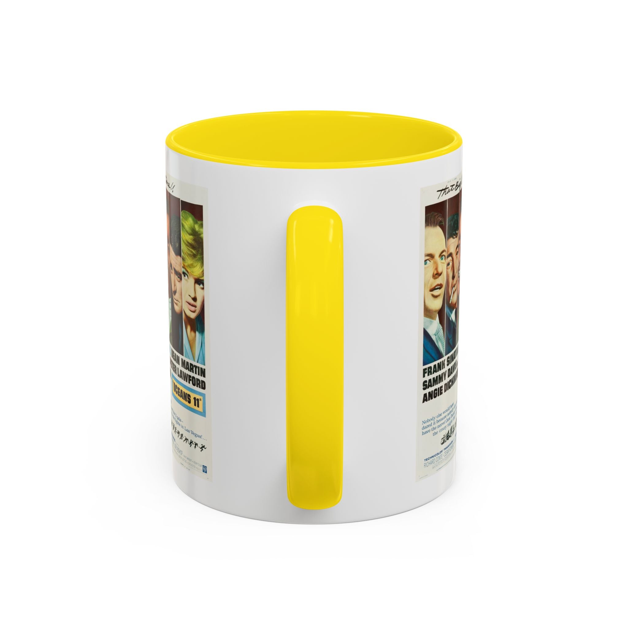 Cult Classic Movie Poster Art Accent Coffee Mug (11, 15oz) - Oceans 11 1960 - POPvault