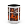 Cult Classic Movie Poster Art Accent Coffee Mug (11, 15oz) - Orgy Of The Dead 1965 - Mug